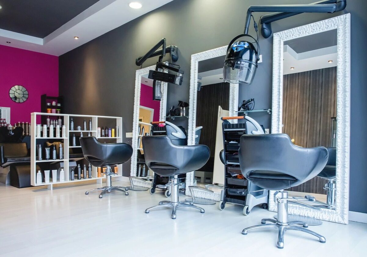 A salon with full of beauty equipments